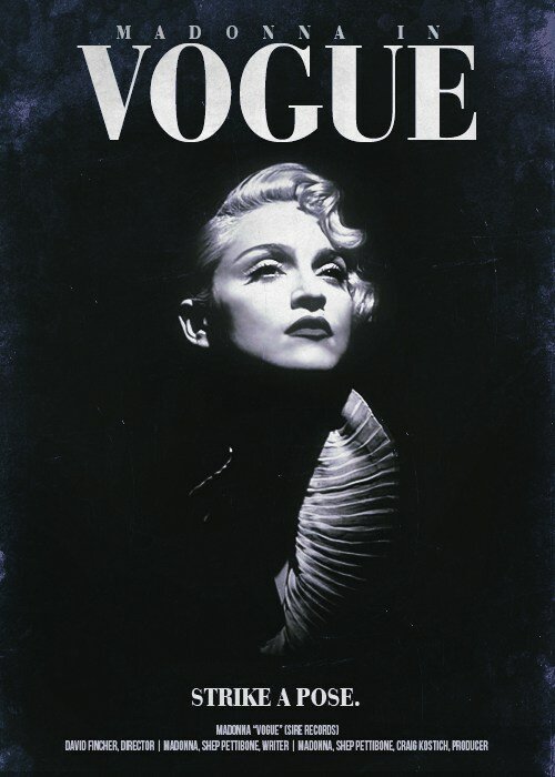 Madonna: Vogue (1990) постер