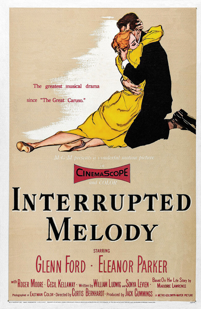 Прерванная мелодия (1955) постер