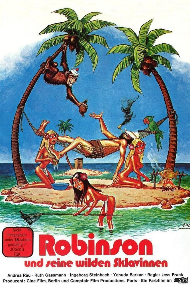 Робинзон и его дикие рабыни (1972) постер