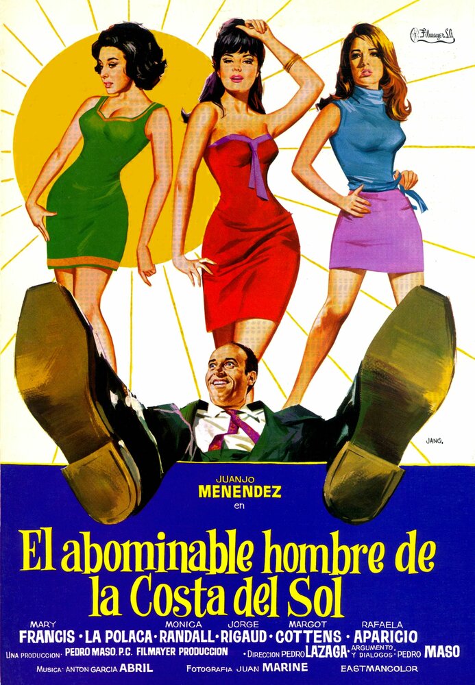 El abominable hombre de la Costa del Sol (1970) постер