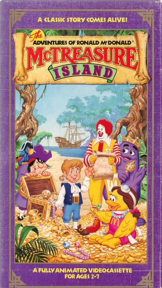 The Adventures of Ronald McDonald: McTreasure Island (1990) постер