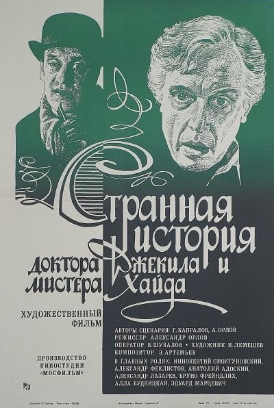 Странная история доктора Джекила и мистера Хайда (1985) постер