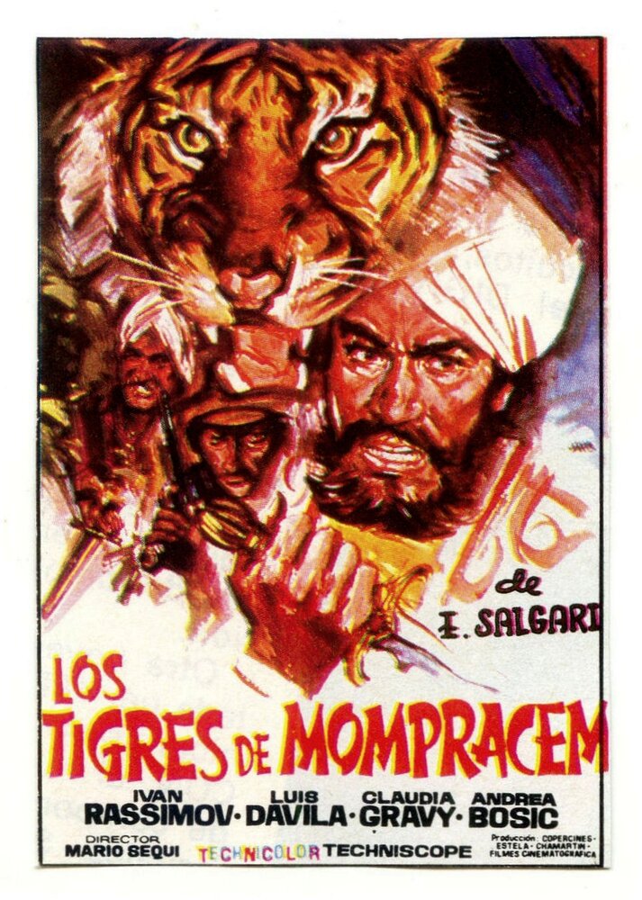 Le tigri di Mompracem (1970) постер