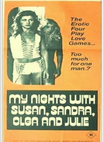 Мои ночи с Сьюзен, Ольгой, Альбертом, Джули, Пит и Сандрой (1975) постер