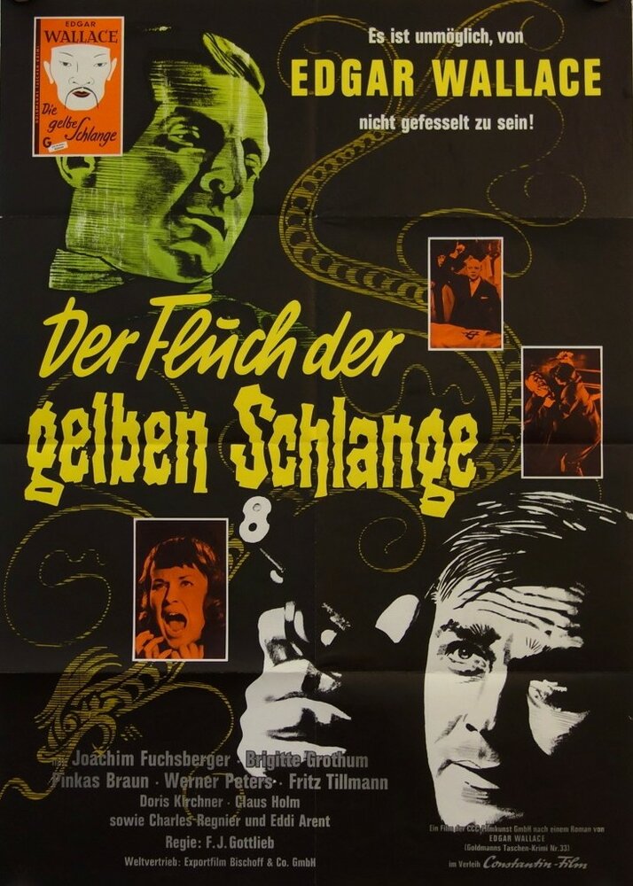 Проклятье Желтой змеи (1963) постер