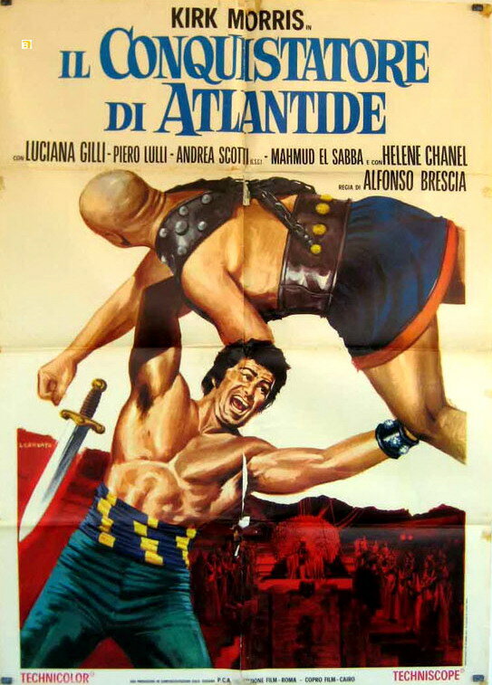 Покоритель Атлантиды (1965) постер