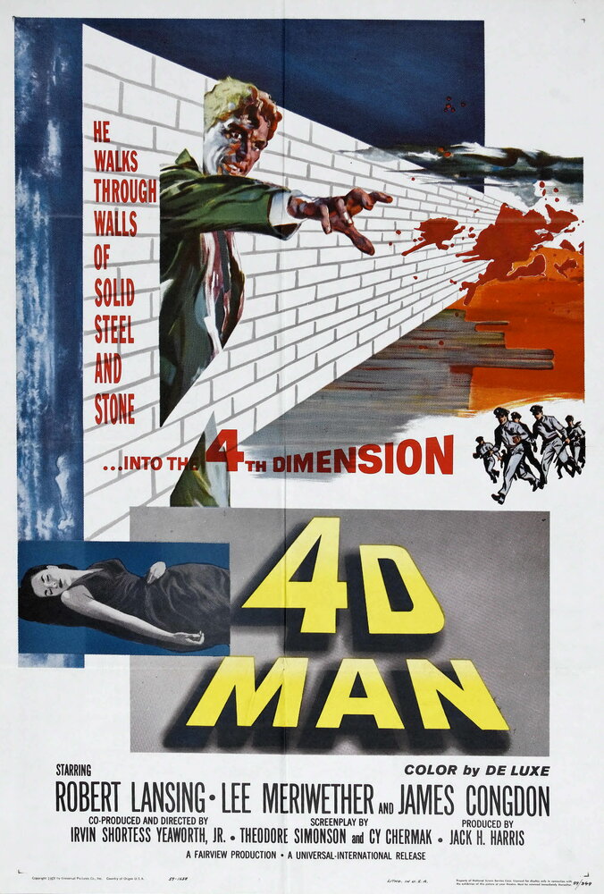 Человек четвертого измерения (1959) постер