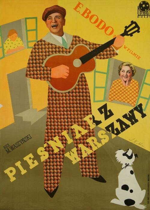 Певец Варшавы (1934) постер