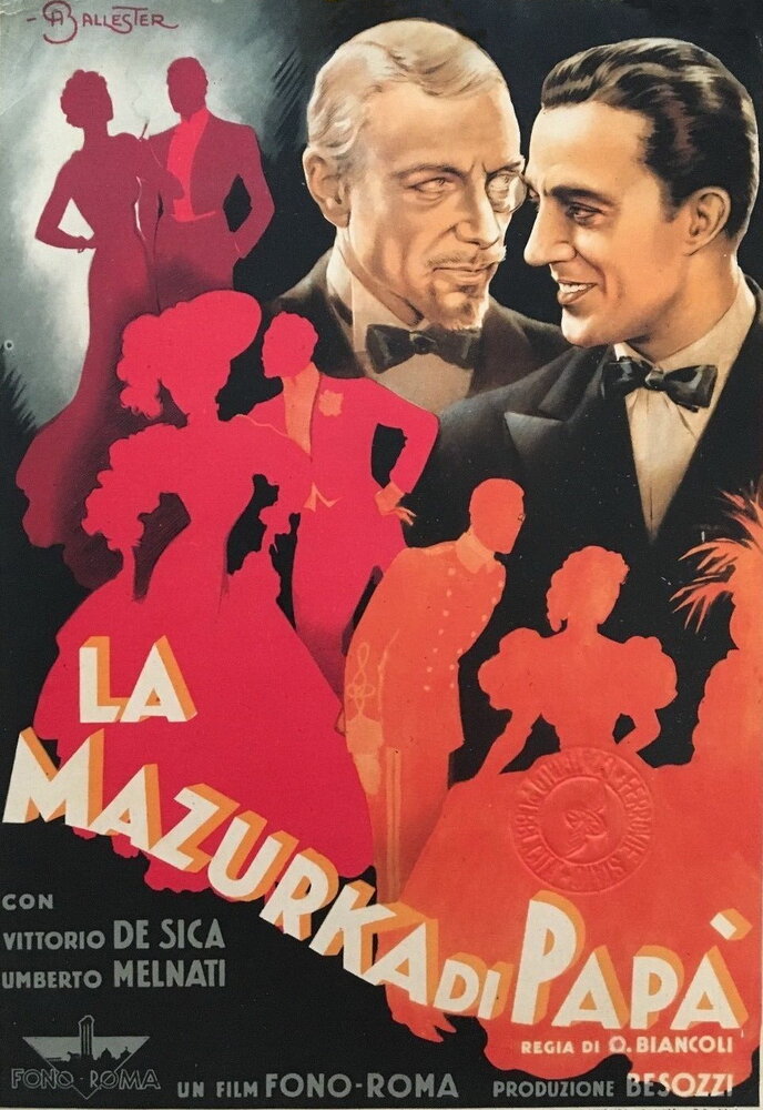 La mazurca di papà (1938) постер