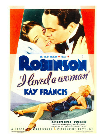 Я любил женщину (1933) постер