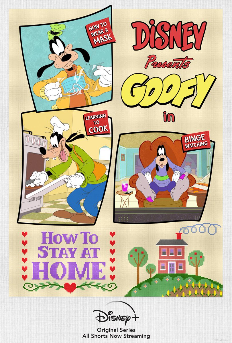 Disney Presents Goofy in How to Stay at Home (2021) постер