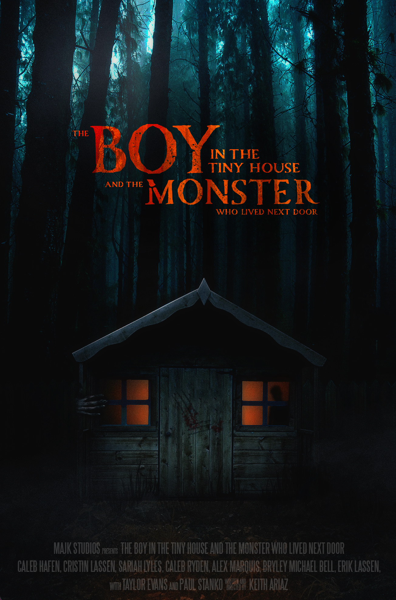 The Boy in the Tiny House and the Monster Who Lived Next Door (2022) постер