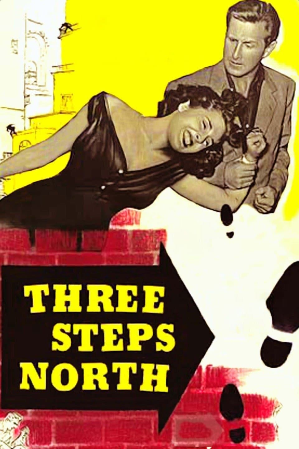 Three Steps North (1951) постер