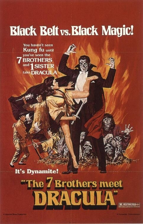 Легенда о Семи Золотых вампирах (1974) постер