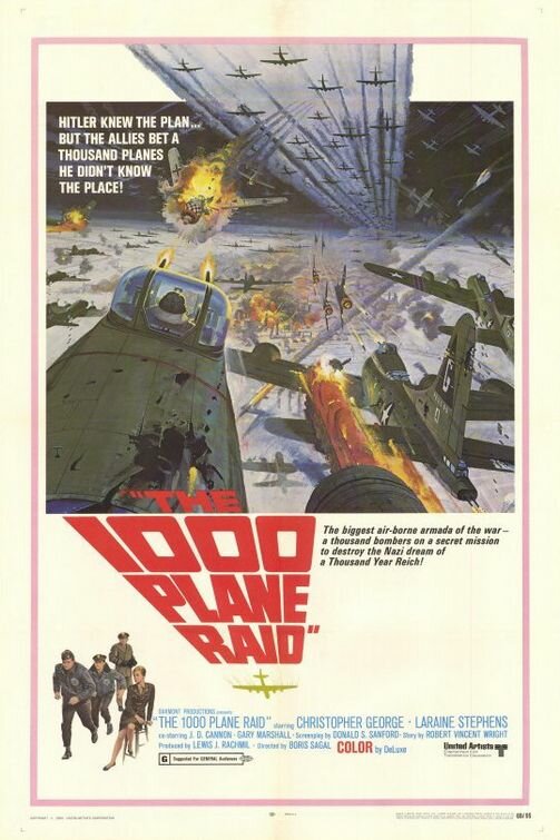 Атака 1000 самолетов (1969) постер