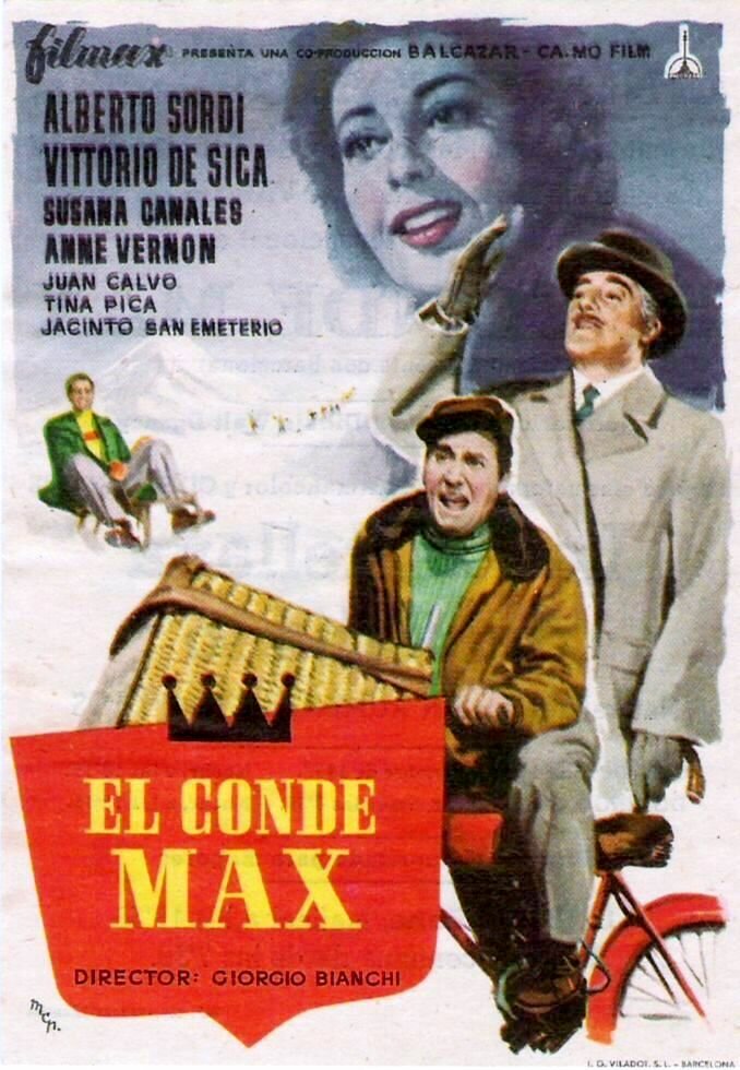 Граф Макс (1957) постер