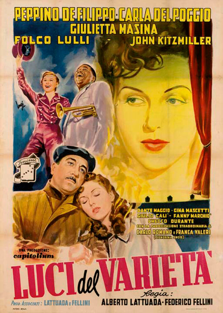 Огни варьете (1950) постер