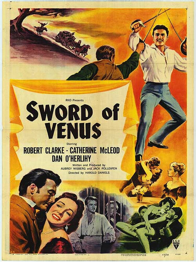 Меч Венеры (1953) постер