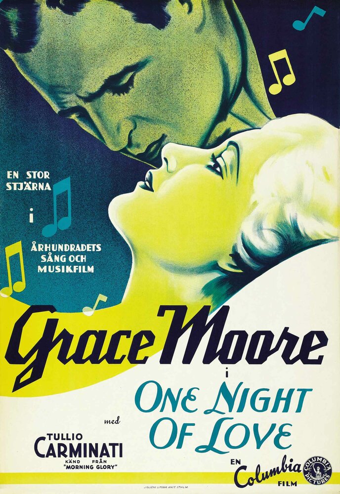 Одна ночь любви (1934) постер