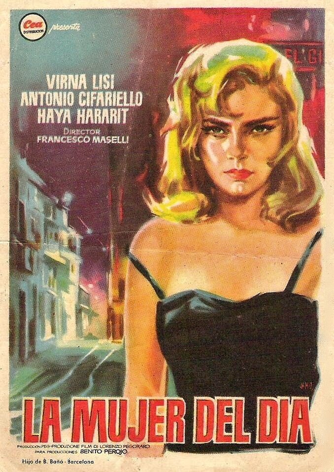 Женщина – сенсация дня (1958) постер