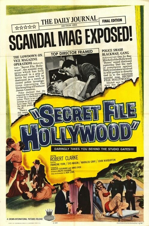Secret File: Hollywood (1962) постер