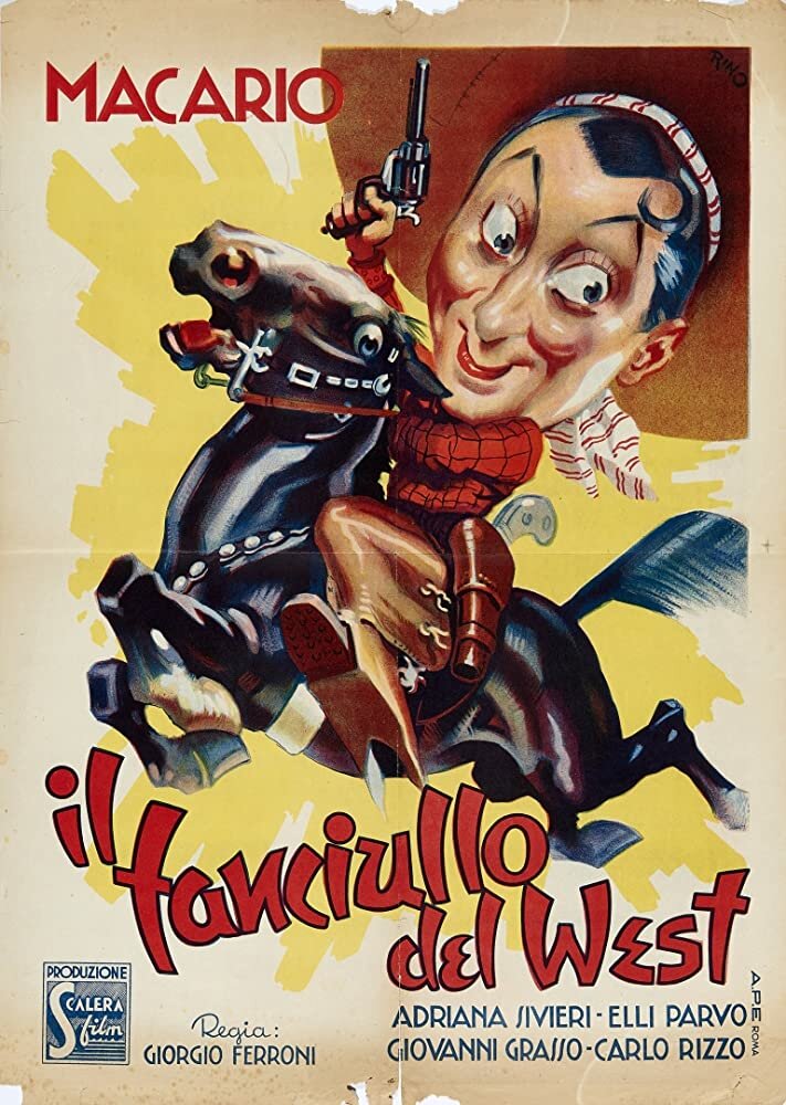 Il fanciullo del West (1942) постер