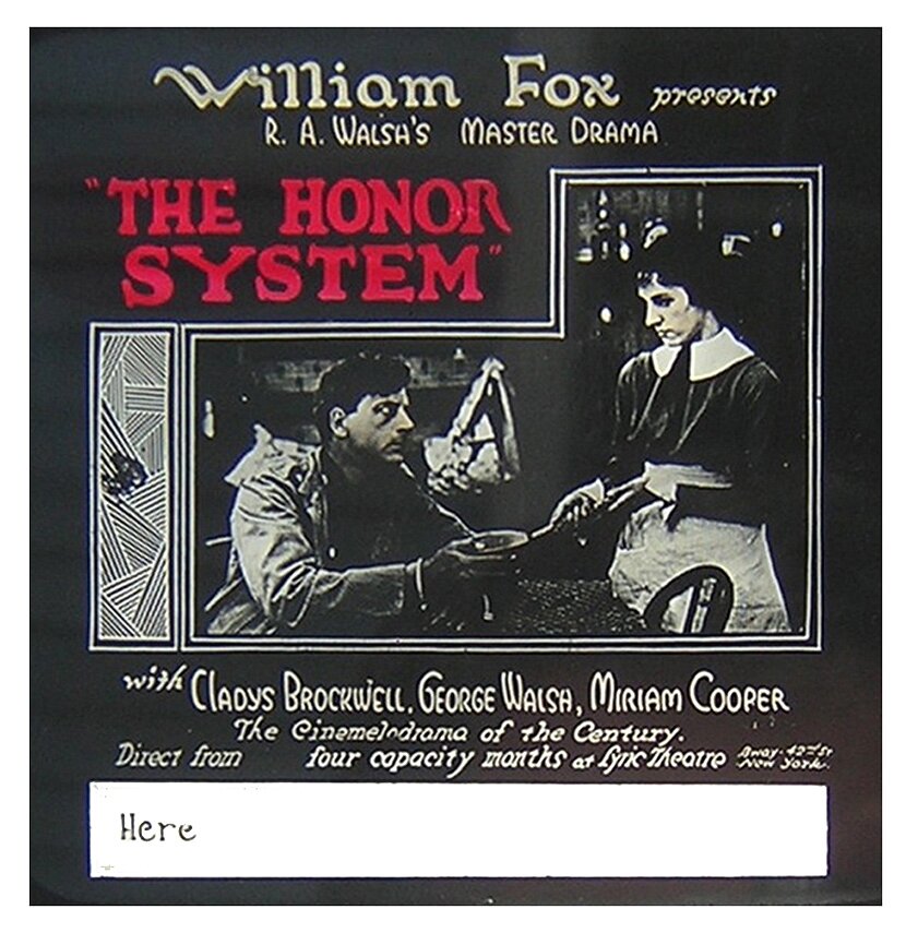 The Honor System (1917) постер