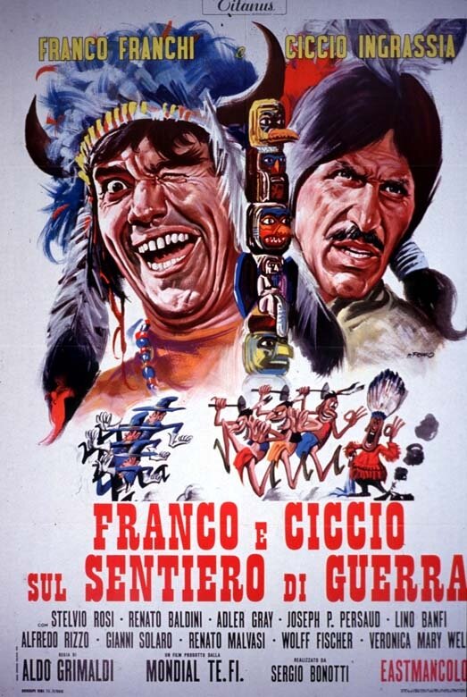 Франко и Чичо выходят на тропу войны (1969) постер