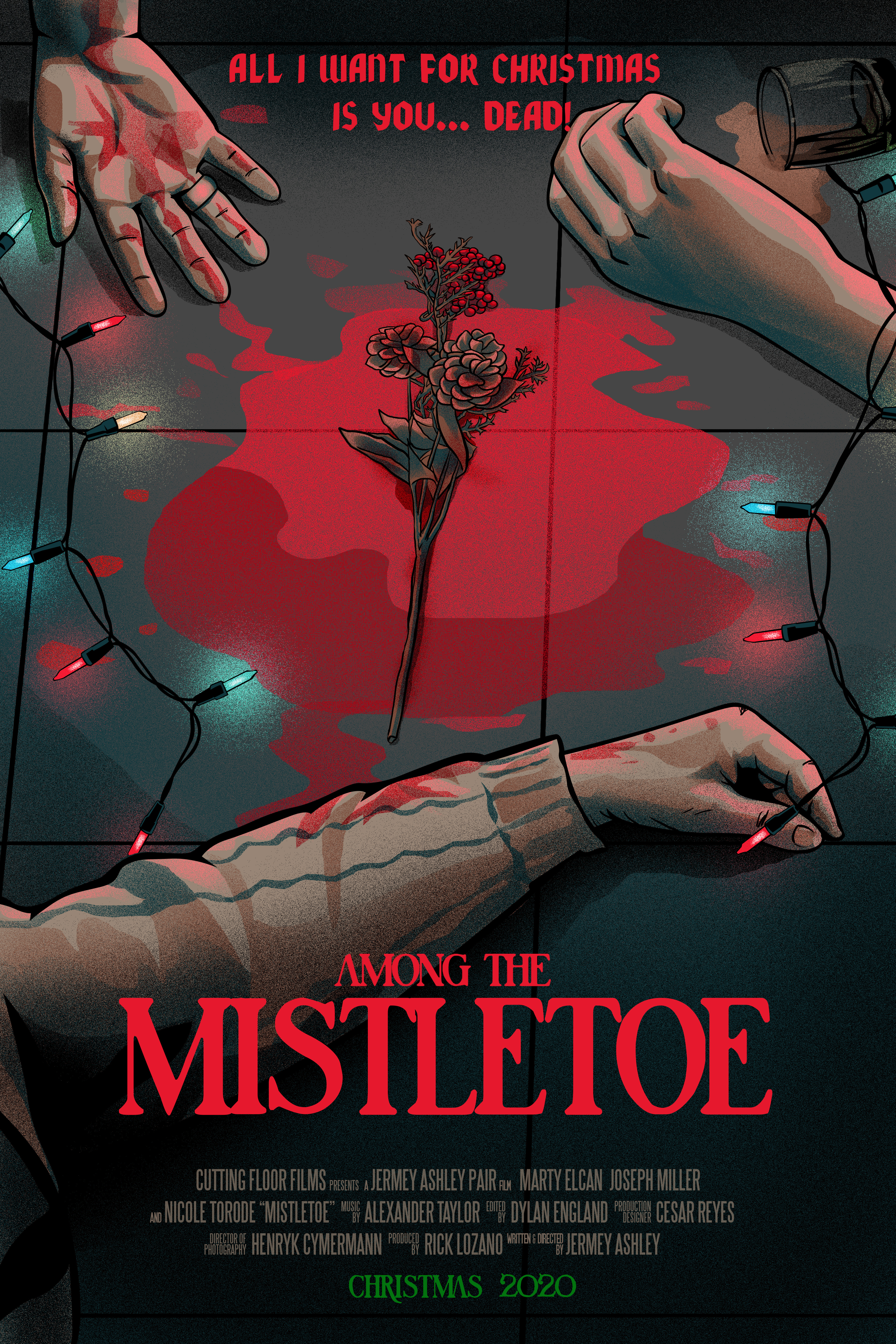 Among the Mistletoe (2020) постер