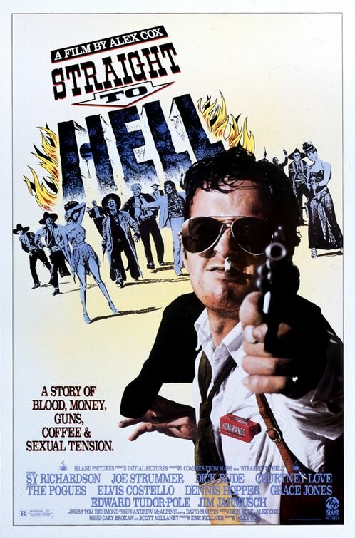 Прямо в ад (1987) постер