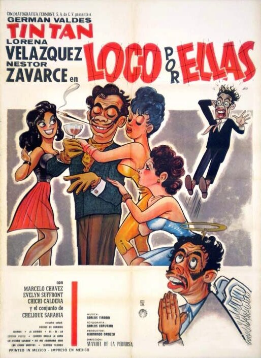 Loco por ellas (1966) постер
