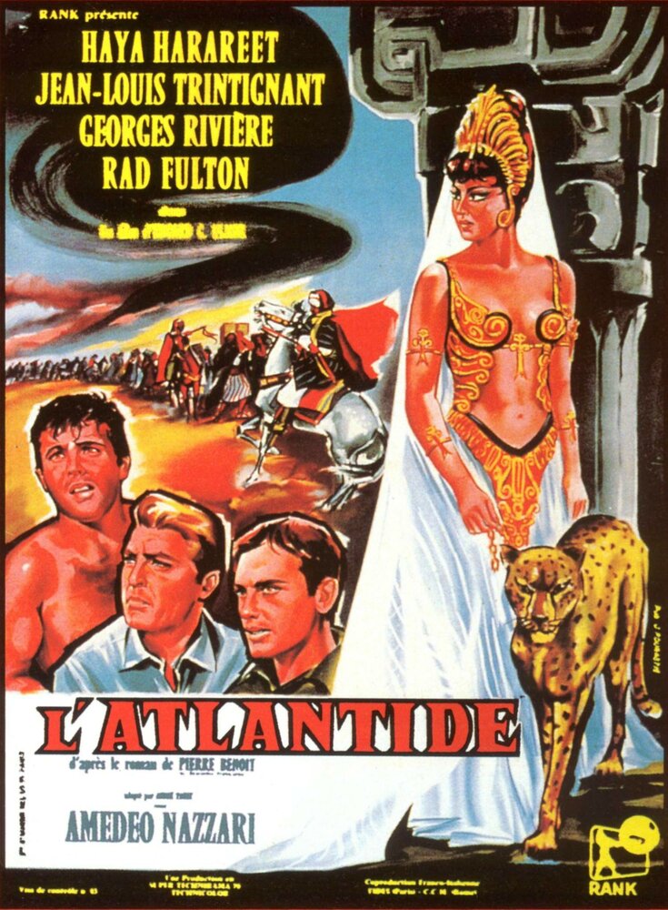 Атлантида (1961) постер