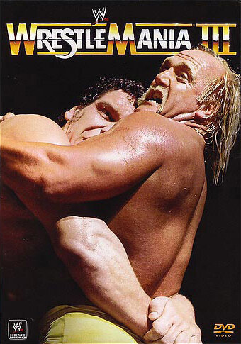 WWF РестлМания 3 (1987) постер