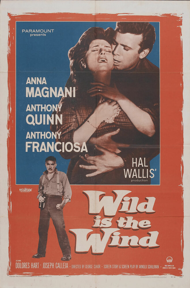 Дикий ветер (1957) постер