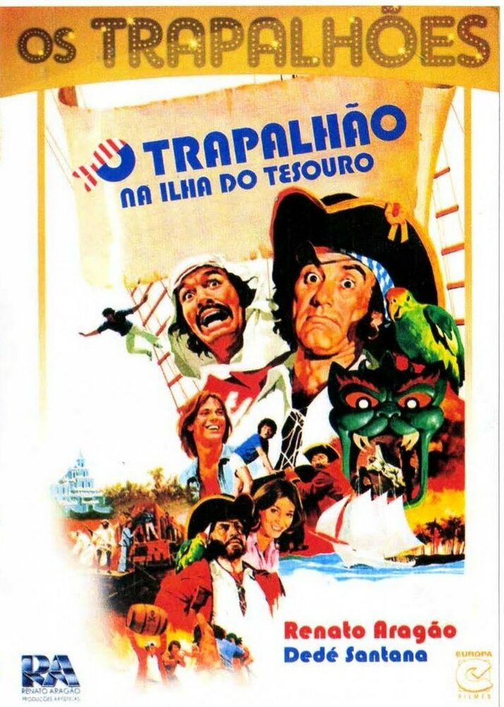 O Trapalhão na Ilha do Tesouro (1975) постер