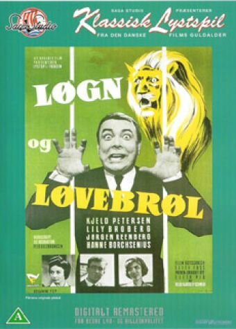 Løgn og løvebrøl (1961) постер