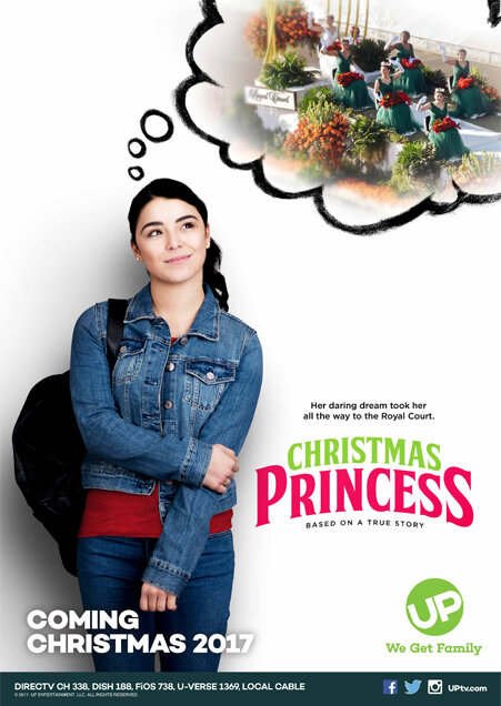 Рождественская принцесса (2017) постер