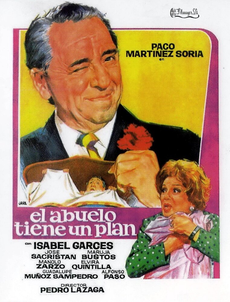 El abuelo tiene un plan (1973) постер