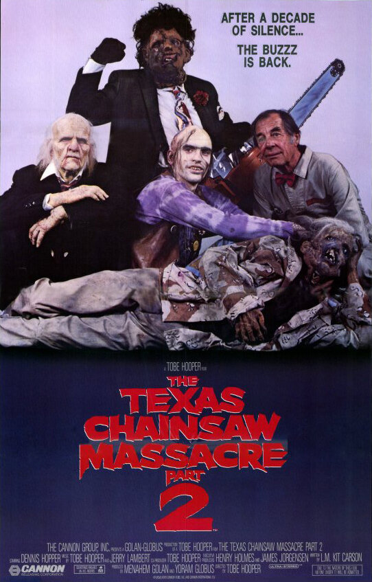 Техасская резня бензопилой 2 (1986) постер
