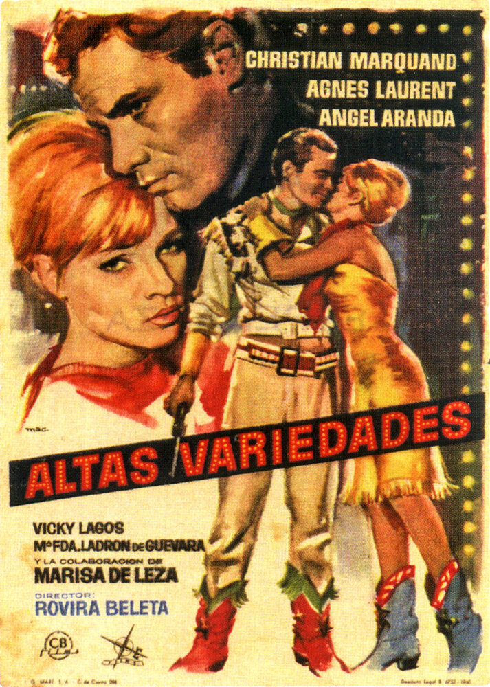 Altas variedades (1960) постер
