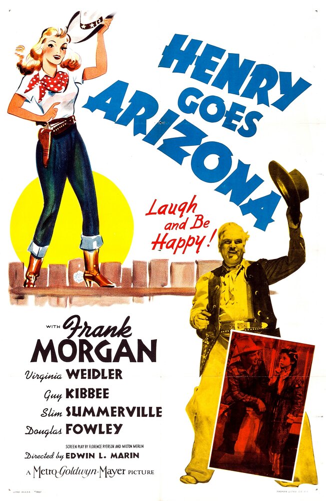 Henry Goes Arizona (1939) постер