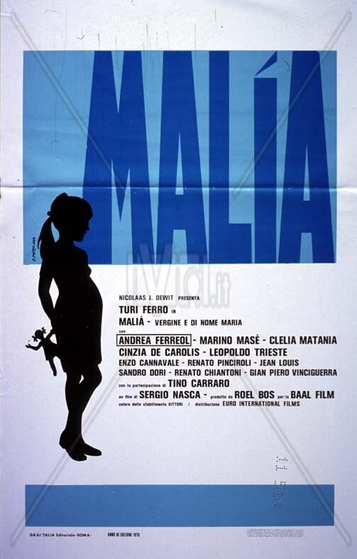 Девственница по имени Мария (1975) постер