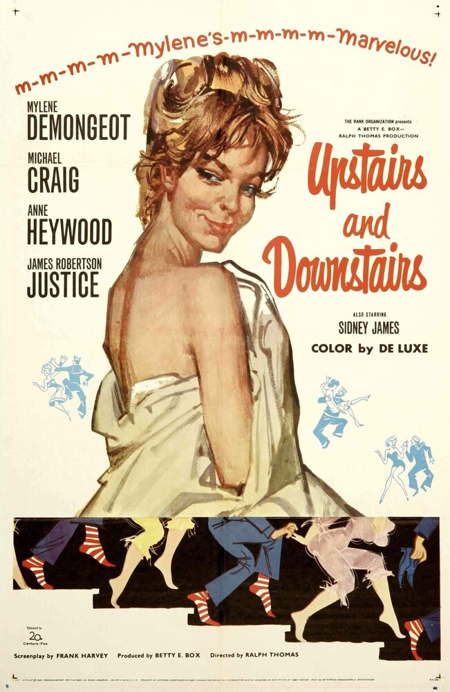 Вверх и вниз по лестнице (1959) постер
