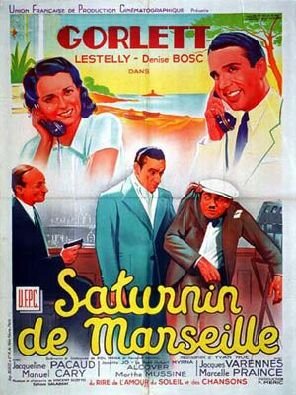 Saturnin de Marseille (1941) постер