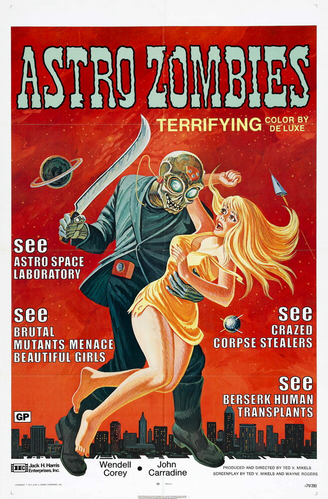 Астро-зомби (1968) постер