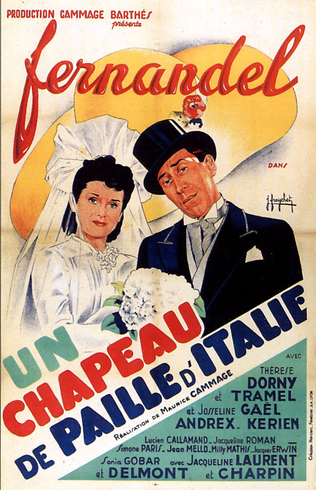 Соломенная шляпка (1940) постер