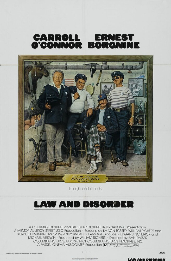 Закон и беспорядок (1974) постер