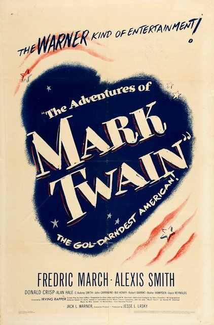 Приключения Марка Твена (1944) постер