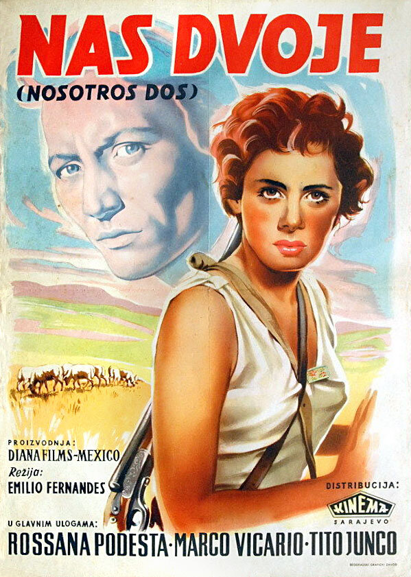 Nosotros dos (1955) постер