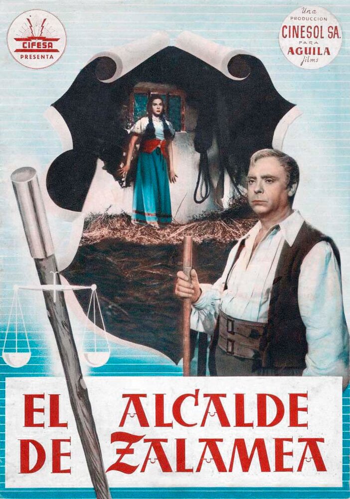 Саламейский алькальд (1954) постер